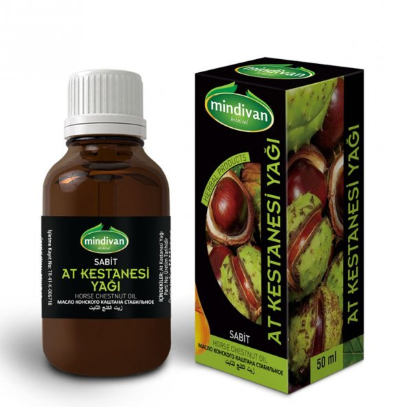 Mindivan At Kestanesi Yağı 50 ml ürün görseli 1