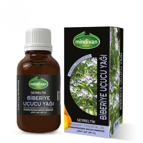 Mindivan Biberiye Yağı 20 ml ürün görseli 1