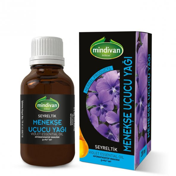 Mindivan Menekşe Yağı 20 ml ürün görseli 1