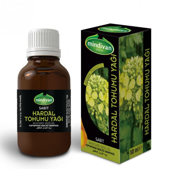 Mindivan Hardal Yağı 50 ml ürün görseli 1