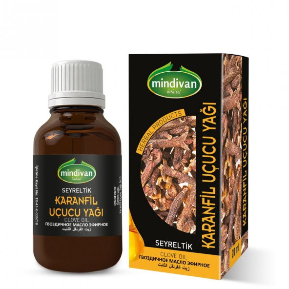 Mindivan Karanfil Yağı 20 ml ürün görseli 1