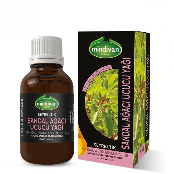 Mindivan Sandal Ağacı Yağı 20 ml ürün görseli 1