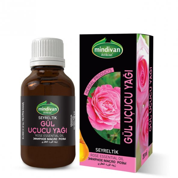 Mindivan Gül Yağı 20 ml ürün görseli 1