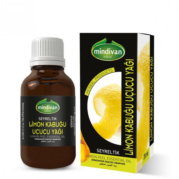 Mindivan Limon Yağı 20 ml ürün görseli 1
