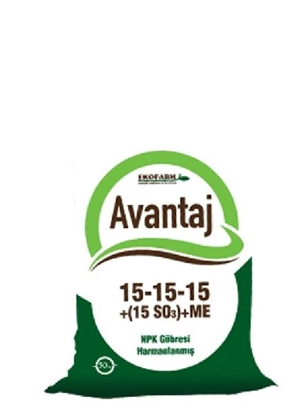 Avantaj 15-15-15 + %15 S03+ME Kompoze Gübre - 50 kg ürün görseli 1