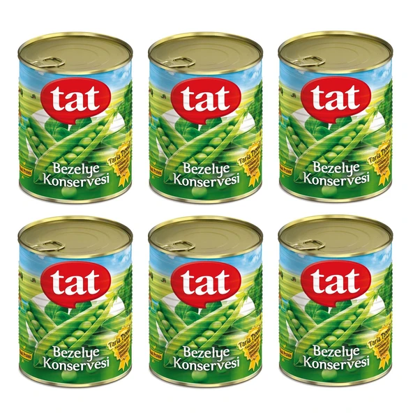 Tat Bezelye Konserve 830 gr x 6 Adet ürün görseli 1