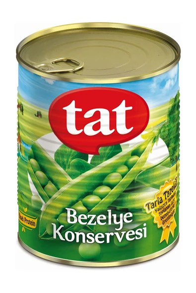 Tat Bezelye Konserve 830 gr x 6 Adet - Resim 2