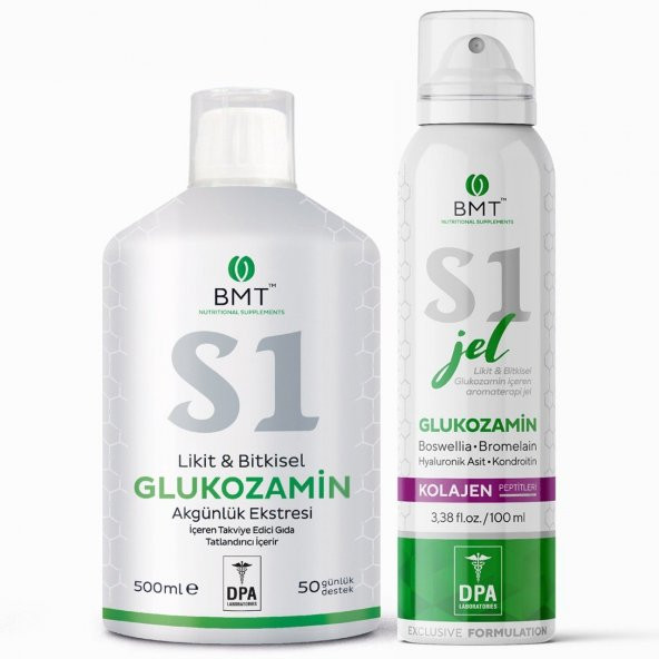 Biomet BMT S1 Glukozamin 2li Set ürün görseli 1