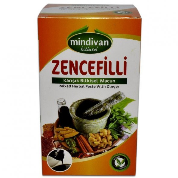 Mindivan Zencefilli Macunu 420 gr ürün görseli 1