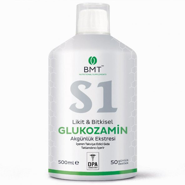 Biomet BMT S1 Glukozamin Ak Günlük Ekstresi 500 ml ürün görseli 1