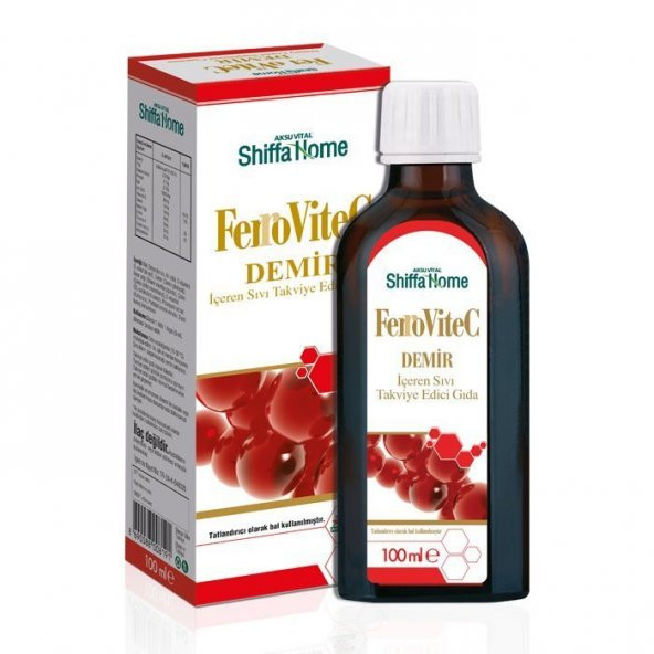 Shiffa Home Ferrovitec Demir İçeren Şurup 100 ml ürün görseli 1