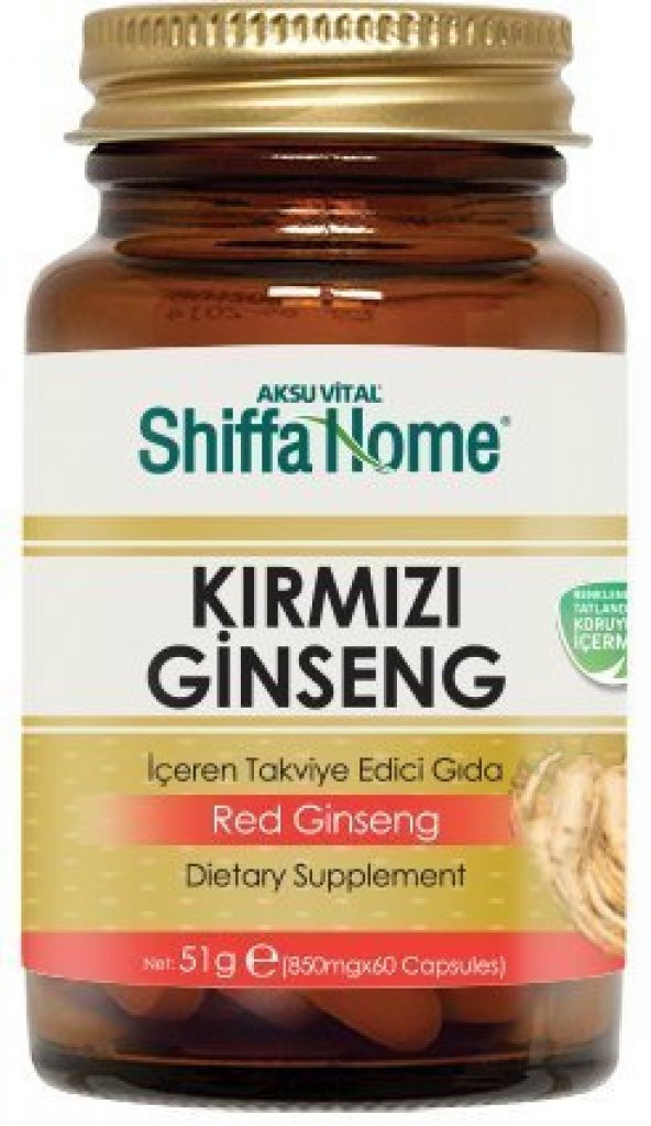 Shiffa Home Ginseng Kapsül 60 Adet ürün görseli 1