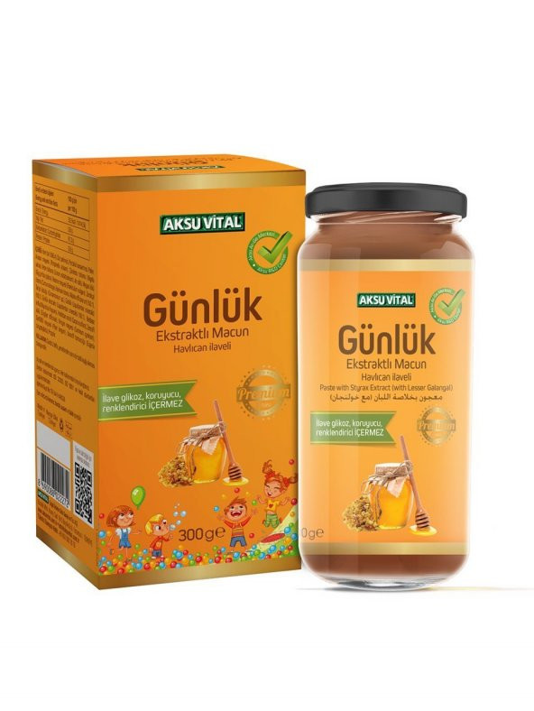 Aksuvital Günlük Ekstratlı Macunu 300 gr ürün görseli 1