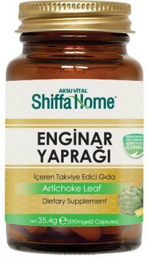 Shiffa Home Enginar Kapsülü 60 Adet ürün görseli 1