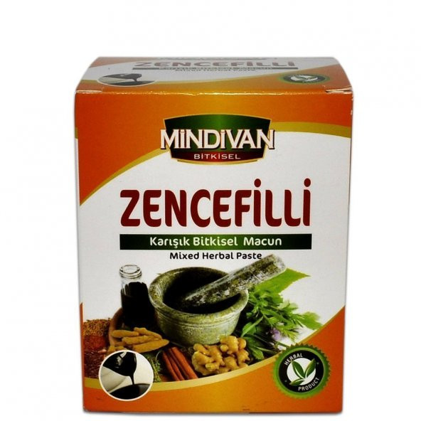 Mindivan Zencefilli Macunu 230 gr ürün görseli 1