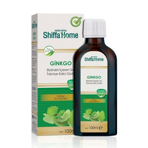 Shiffa Home Ginkgo Biloba İçeren Sıvı Ekstrat 100 ml ürün görseli 1