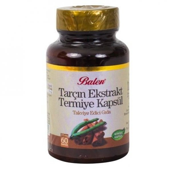 Balen Tarçın Ekstratlı Termiye Kapsül 60 Adet ürün görseli 1