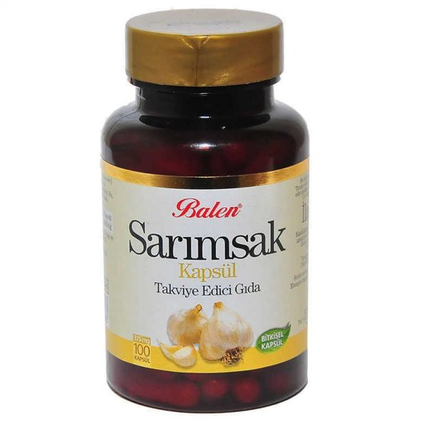 Balen Sarımsak Kapsül 100 Adet ürün görseli 1