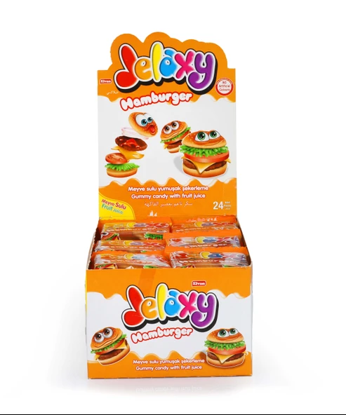 Jelaxy Hamburger 20 Gr. 24 Adet (1 Kutu) - Resim 3