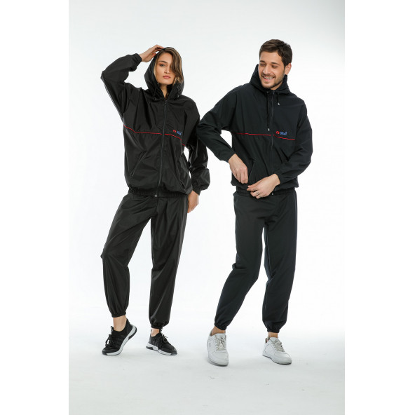 FİTBLUE Termal Sauna Eşofman UNISEX XL BEDEN 90-110 KG ürün görseli 1