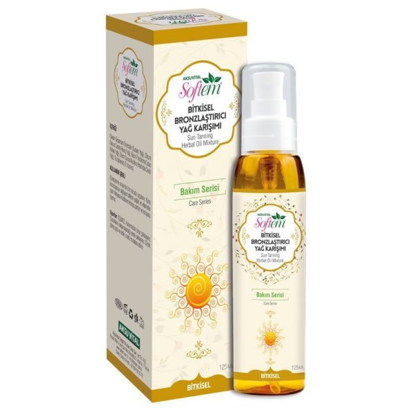 Softem Bronzlaştırıcı Yağ Karışımı 125 ml ürün görseli 1