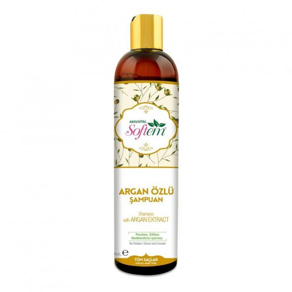 Softem Doğal Argan Özlü Şampuan 400 ml ürün görseli 1