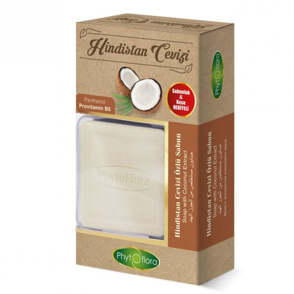 Mindivan Phyto Flora Hindistan Cevizi Sabunu 130 gr ürün görseli 1
