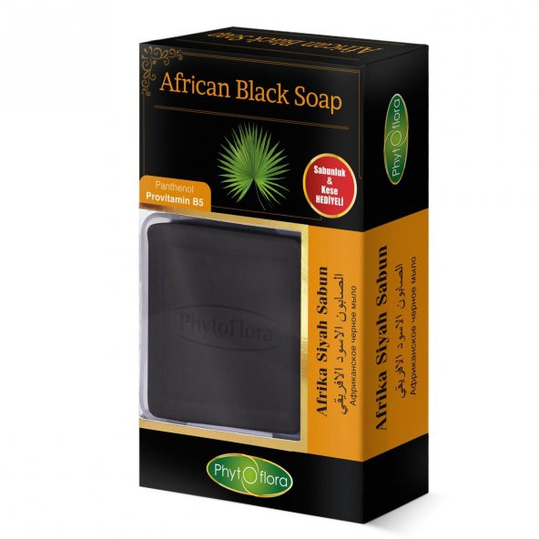 Mindivan Phyto Flora African Black Sabun 130 gr ürün görseli 1