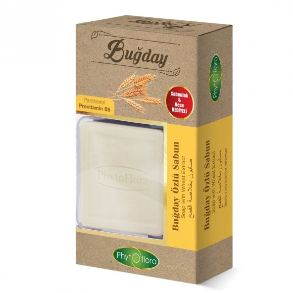 Mindivan Phyto Flora Buğday Özlü Sabun 130 gr ürün görseli 1