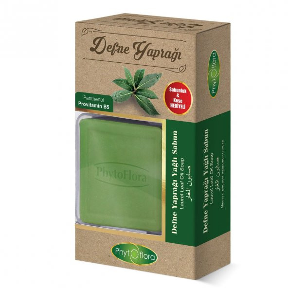 Mindivan Phyto Flora Defne Yaprağı Sabunu 130 gr ürün görseli 1