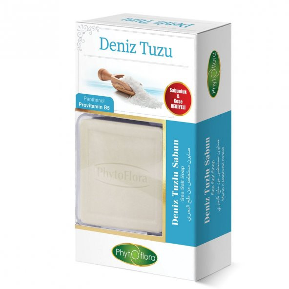 Mindivan Phyto Flora Deniz Tuzu Sabunu 130 gr ürün görseli 1