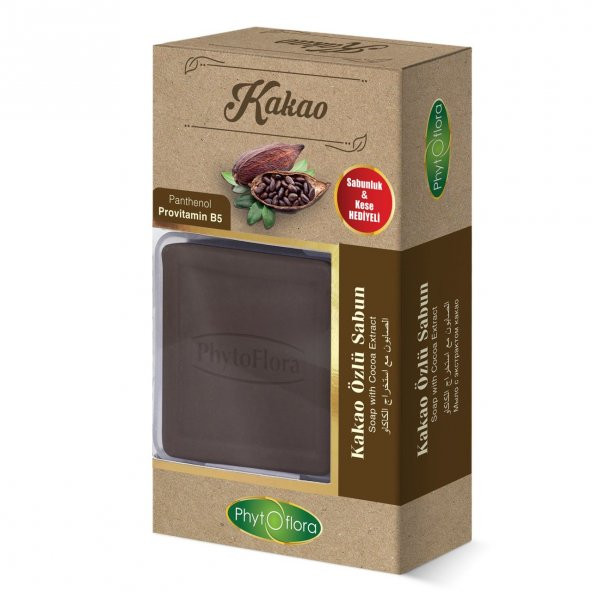 Mindivan Phyto Flora Kakao Özlü Sabun 130 gr ürün görseli 1