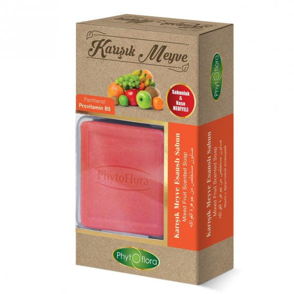 Mindivan Phyto Flora Karışık Meyve Sabunu 130 gr ürün görseli 1