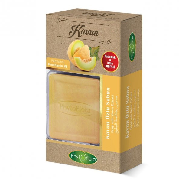 Mindivan Phyto Flora Kavun Sabunu 130 gr ürün görseli 1