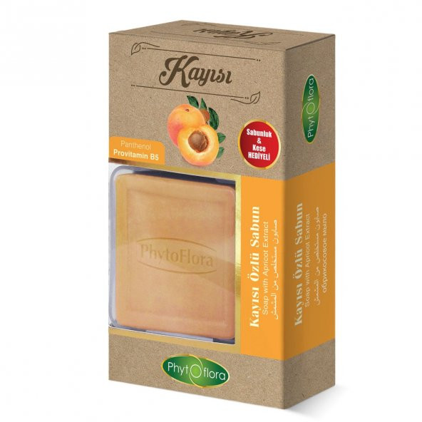 Mindivan Phyto Flora Kayısı Sabunu 130 gr ürün görseli 1