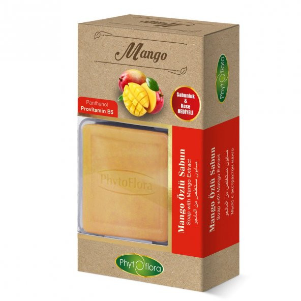 Mindivan Phyto Flora Mango Sabunu 130 gr ürün görseli 1