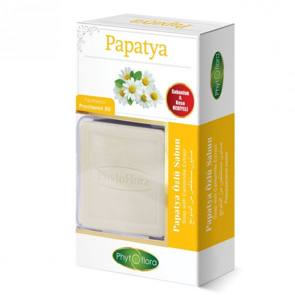 Mindivan Phyto Flora Papatya Özlü Sabun 130 gr ürün görseli 1