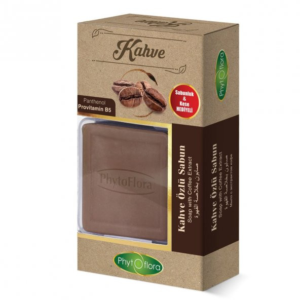 Mindivan Phyto Flora Kahve Özlü Sabun 130 gr ürün görseli 1