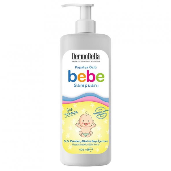 Dermobella Papatya Özlü Bebe Şampuanı 400 ml ürün görseli 1