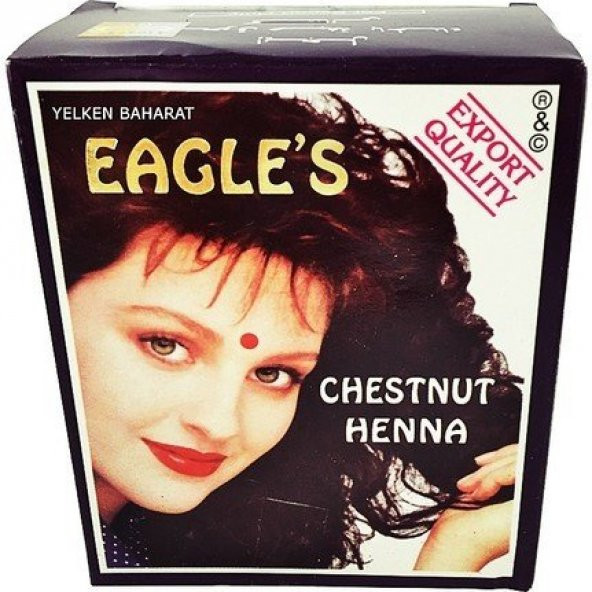 Eagles Hint Kınası Kestane Rengi 6 Adet Tam Kutu ürün görseli 1