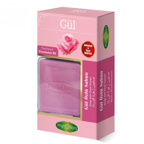 Mindivan Phyto Flora Gül Sabunu 130 gr ürün görseli 1