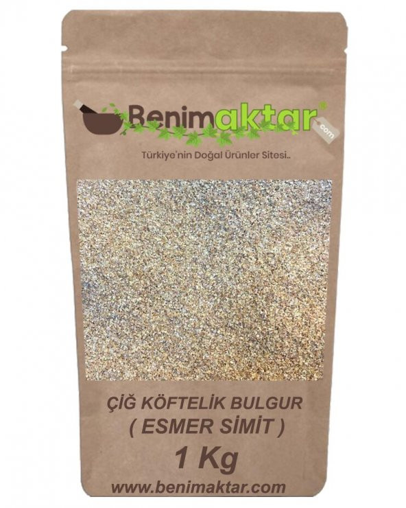 BenimAktar Bulgur Çiğ Köftelik Simit Esmer 1 Kg ürün görseli 1