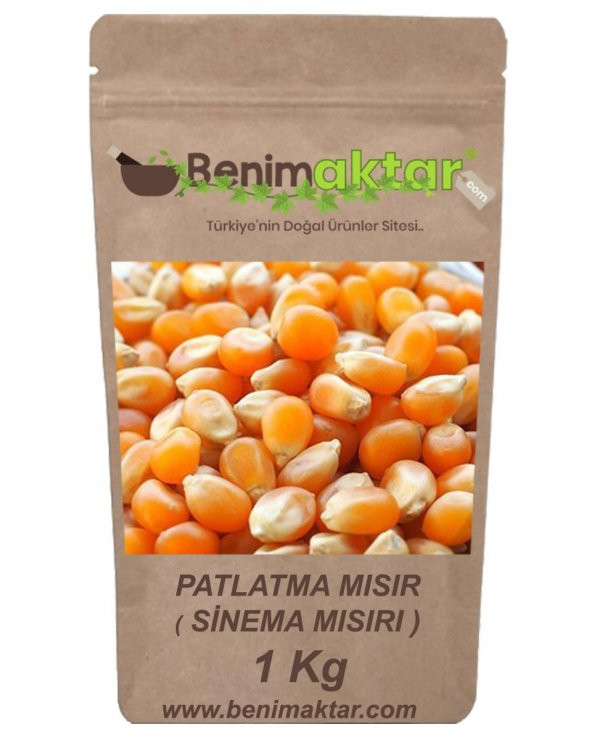 BenimAktar Patlatmalık Cin Mısır Sinema Mısırı 1 Kg ürün görseli 1