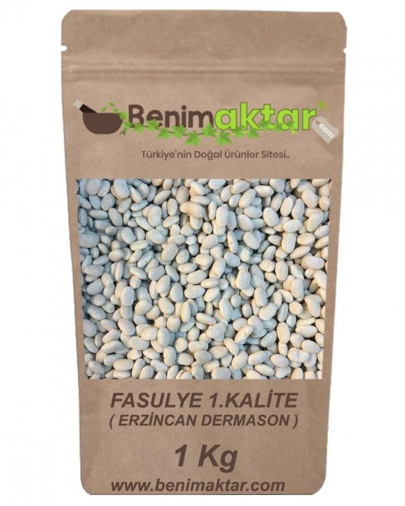 BenimAktar Fasulye Erzincan Dermason 8.5 mm 1 Kg ürün görseli 1