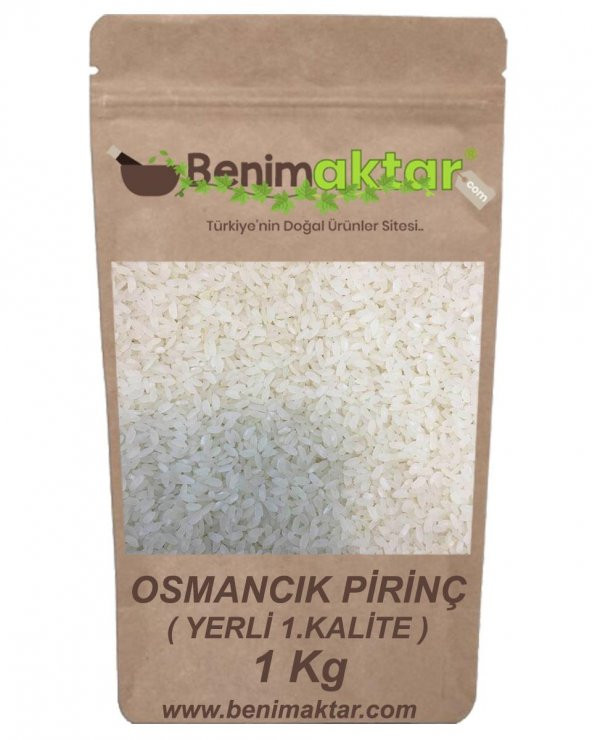 BenimAktar Osmancık Lüks Baldo Pirinç 1 Kg ürün görseli 1