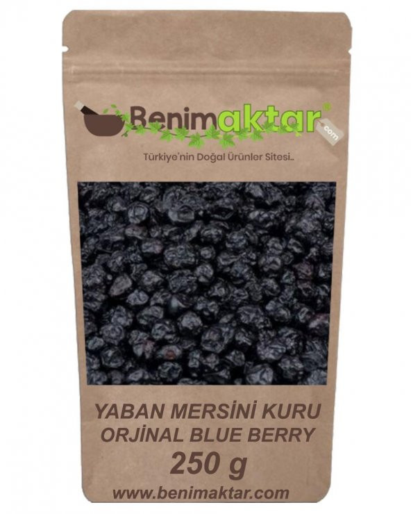 BenimAktar Yaban Mersini Blueberry Orijinal 250 Gr ürün görseli 1