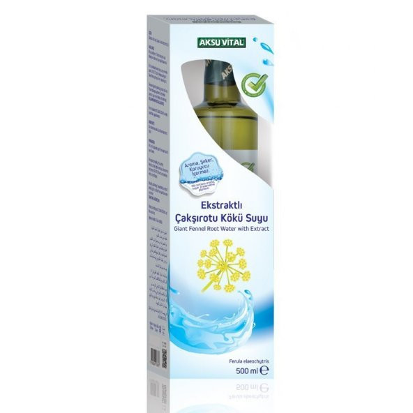 Aksuvital Ekstratlı Çakşır Kökü Suyu 500 ml ürün görseli 1