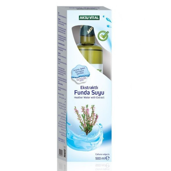 Aksuvital Ekstratlı Funda Suyu 500 ml ürün görseli 1
