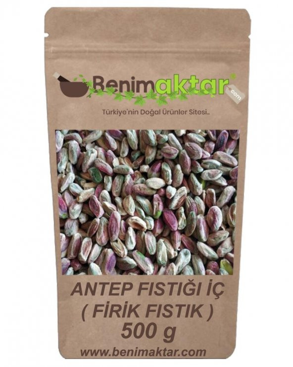 BenimAktar Antep Fıstığı İçi Firik Fıstık 500 Gr ürün görseli 1