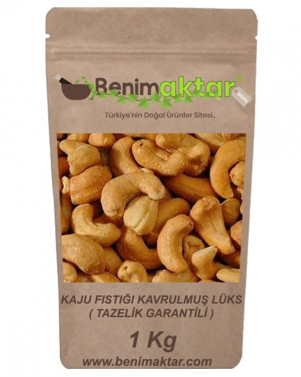 BenimAktar Kaju Fıstığı Kavrulmuş Duble Lüx 1 Kg ürün görseli 1